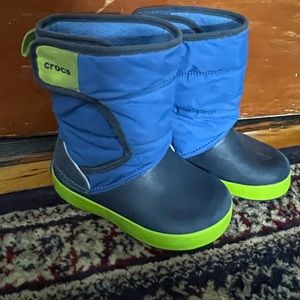 Croc winter boots - toddler snow boots